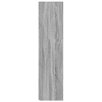 Scaffale Angolare Grigio Sonoma 33x33x132 cm Legno Multistrato