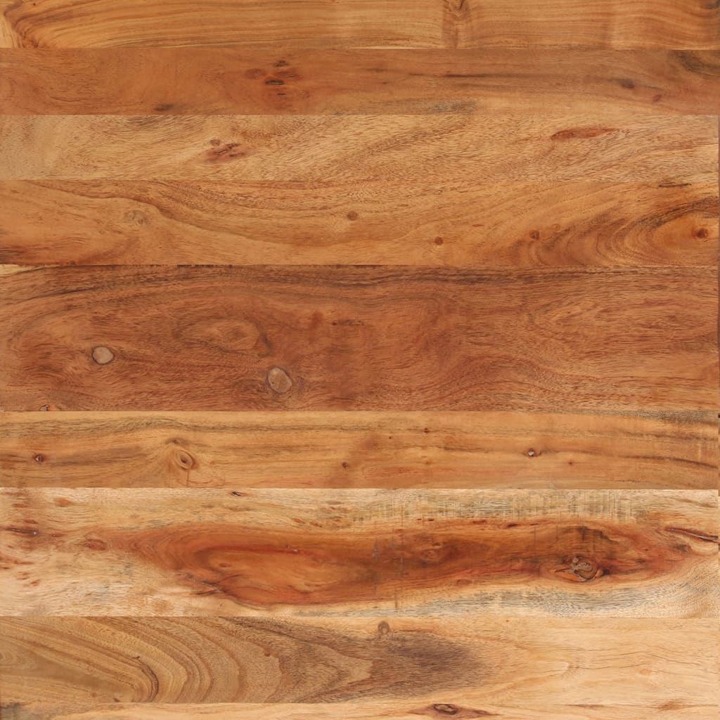 Comodino 40x33x46 cm in Legno Massello di Acacia