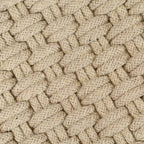 Tappeto Rettangolare Naturale 120x180 cm in Cotone