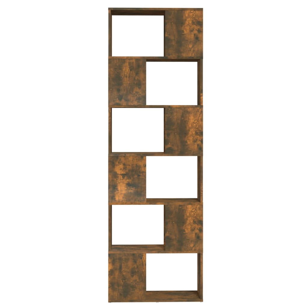 Libreria/Divisorio Rovere Fumo 60x24x186 cm