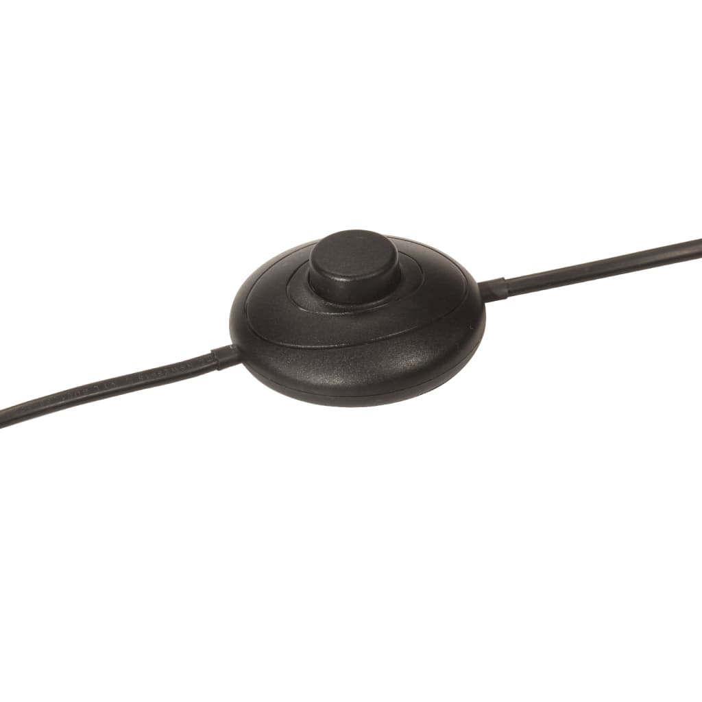 Lampada da Terra Multicolore E27 in Legno Massello di Mango