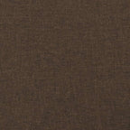 Panca Marrone Scuro 70x30x30 cm in Tessuto