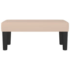 Panca Cappuccino 70x30x30 cm in Similpelle