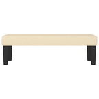 Panca Crema 100x30x30 cm in Tessuto