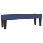 Panca Blu 100x30x30 cm in Tessuto