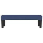Panca Blu 100x30x30 cm in Tessuto