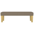 Panca Tortora 100x30x30 cm in Tessuto