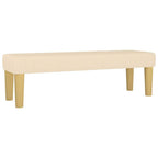 Panca Crema 100x30x30 cm in Tessuto