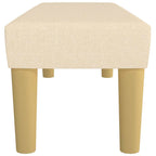 Panca Crema 100x30x30 cm in Tessuto
