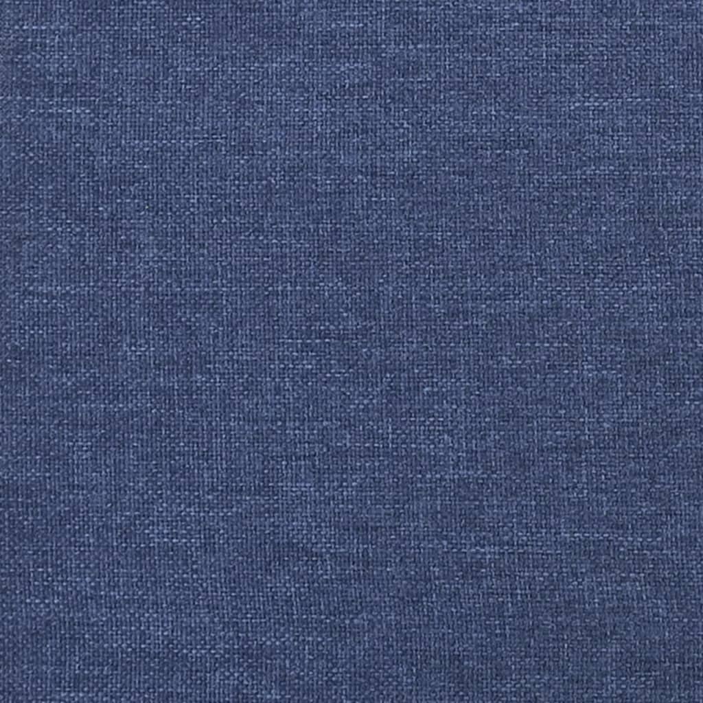 Panca Blu 100x30x30 cm in Tessuto