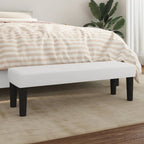 Panca Bianca 100x30x30 cm in Similpelle