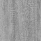Set Mobili Porta TV 2 pz Grigio Sonoma in Legno Multistrato
