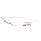 Coprimaterasso 90x200x5 cm