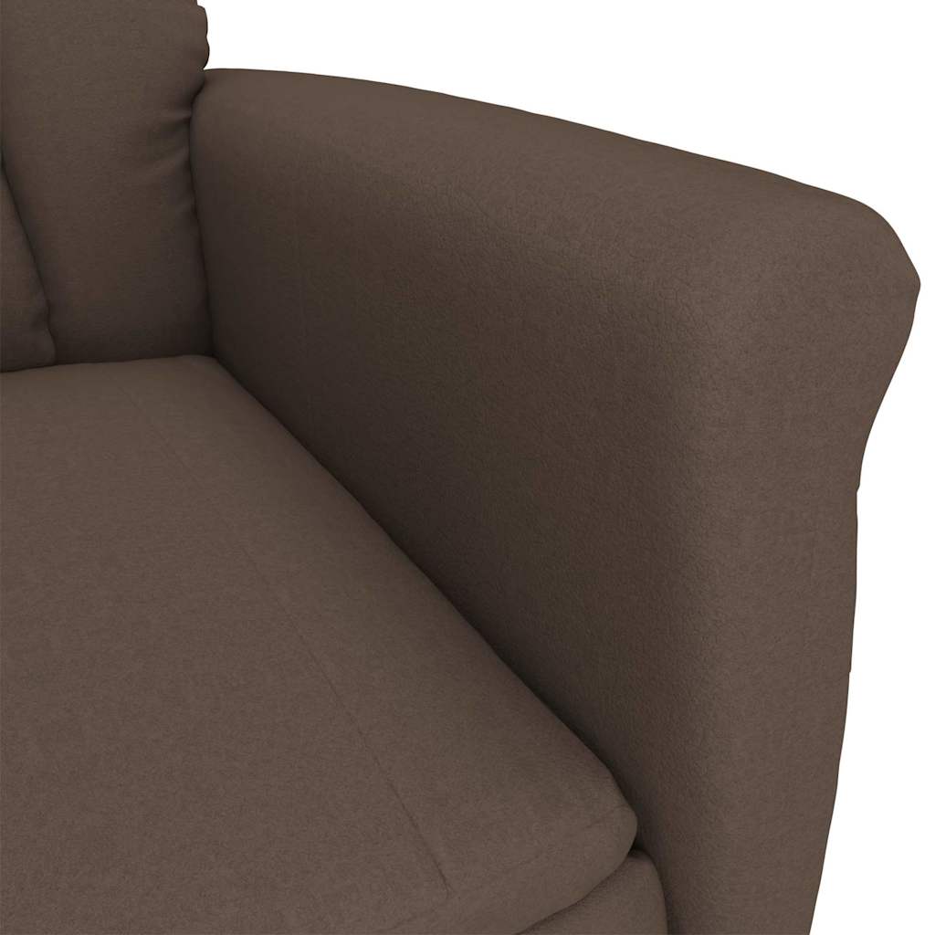 poltrona Marrone Microfibra