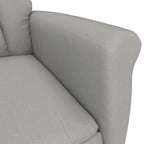 poltrona Grigio chiaro Microfibra