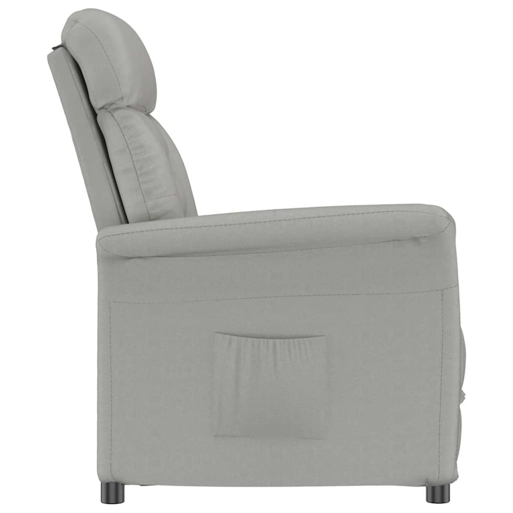 poltrona Grigio chiaro Microfibra