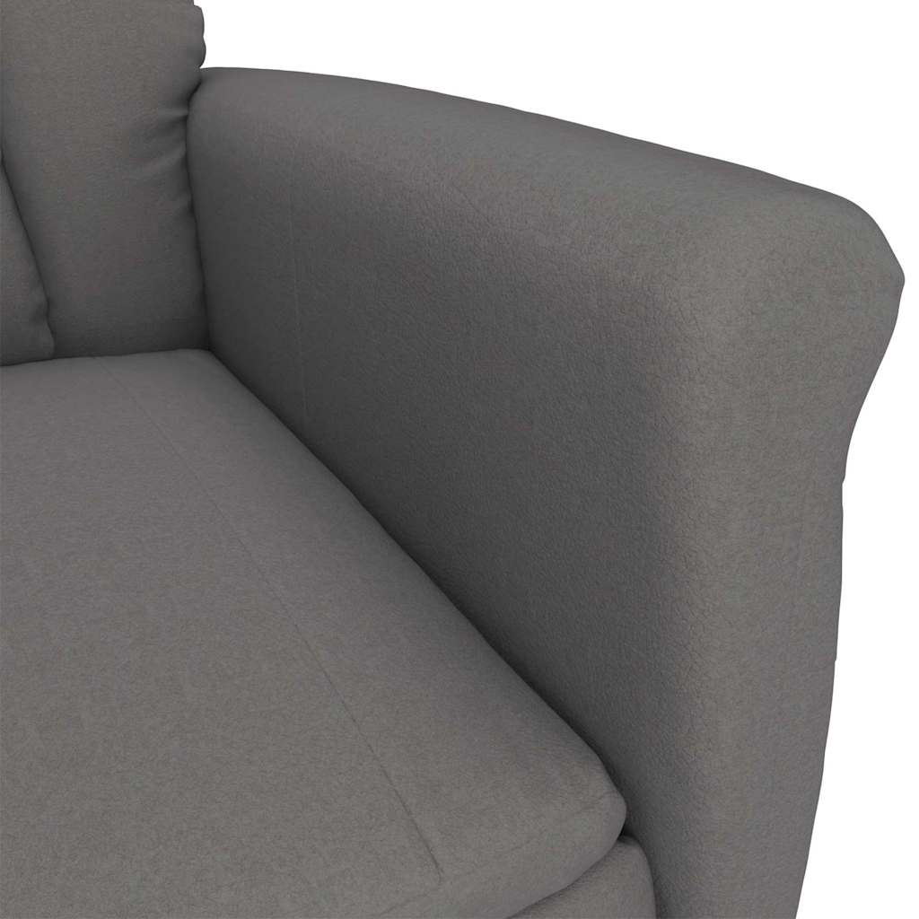 poltrona Grigio scuro Microfibra