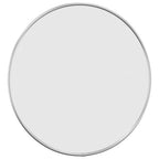 Specchio da Parete Argento Ø 40 cm Rotondo