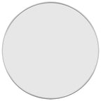 Specchio da Parete Argento Ø 50 cm Rotondo