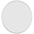 Specchio da Parete Argento Ø 50 cm Rotondo