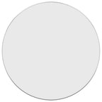 Specchio da Parete Argento Ø 60 cm Rotondo