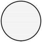 Specchio da Parete Nero Ø 30 cm Rotondo