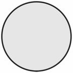 Specchio da Parete Nero Ø 40 cm Rotondo