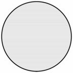 Specchio da Parete Nero Ø 50 cm Rotondo
