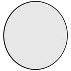 Specchio da Parete Nero Ø 50 cm Rotondo