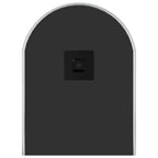 Specchio da Parete Argento 60x25 cm Ovale