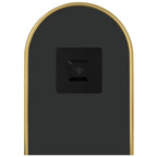 Specchio da Parete Dorato 40x15 cm Ovale