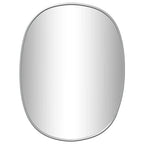 Specchio da Parete Argento 40x30 cm