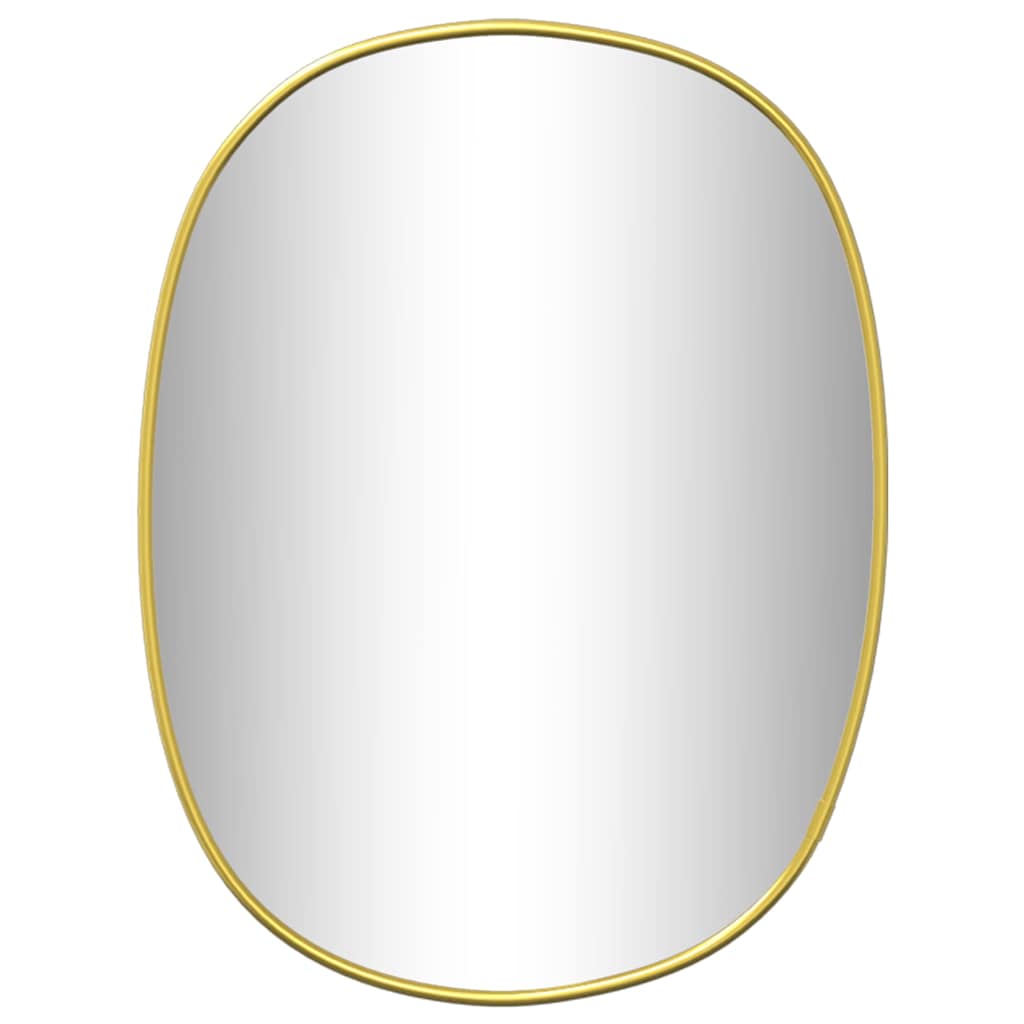 Specchio da Parete Dorato 30x25 cm