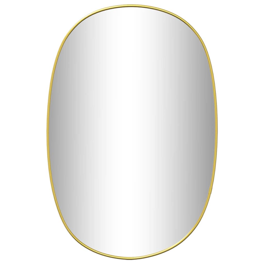Specchio da Parete Dorato 50x35 cm
