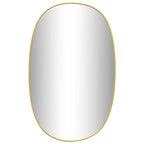 Specchio da Parete Dorato 70x45 cm