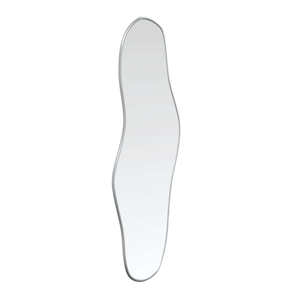Specchio da Parete Argento 70x30 cm