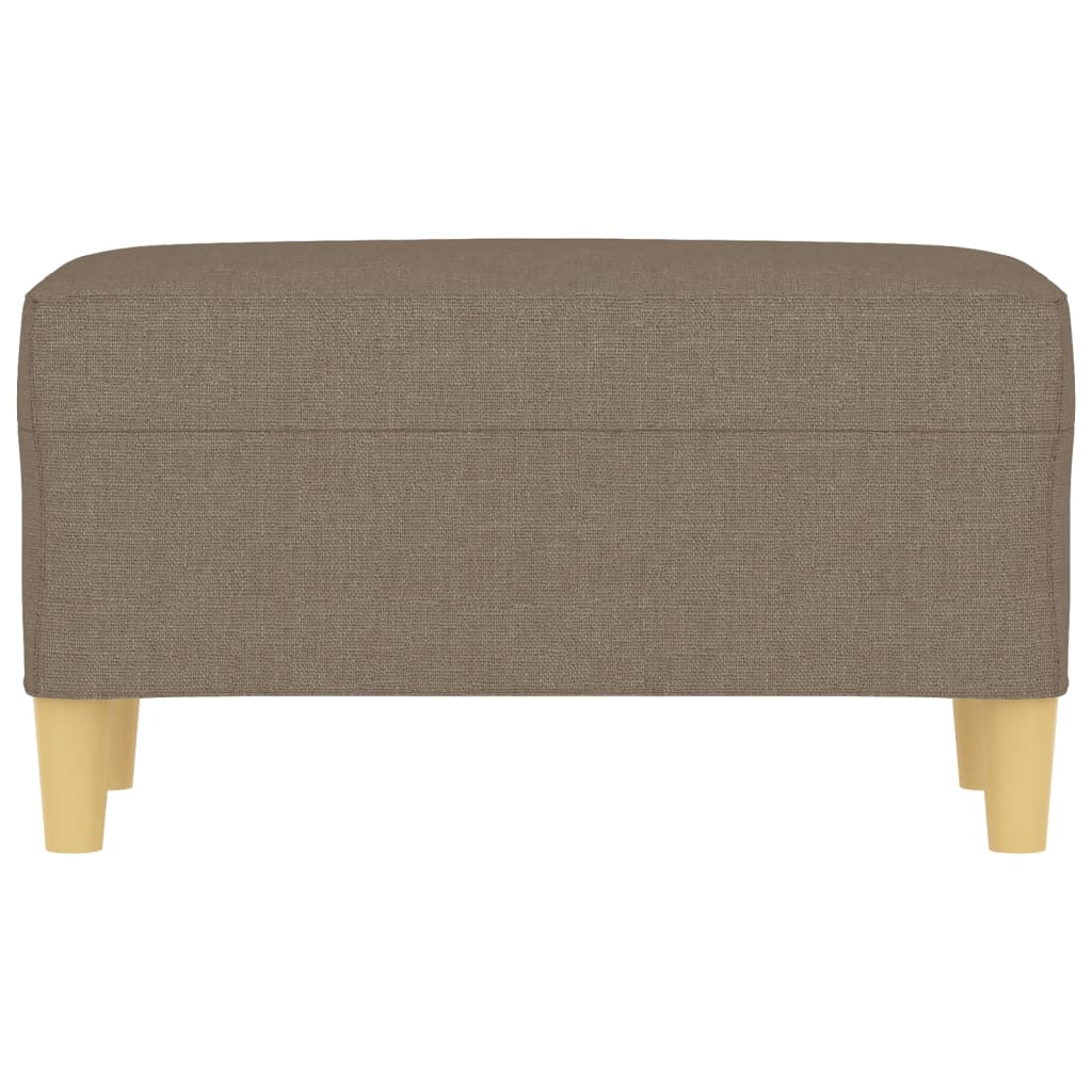 Panca tortora 70x35x41 cm in Tessuto