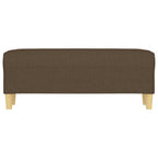 Panca Marrone 100x35x41 cm in Tessuto