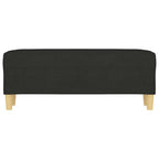 Panca Nera 100x35x41 cm in Tessuto