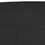 Panca Nera 100x35x41 cm in Tessuto