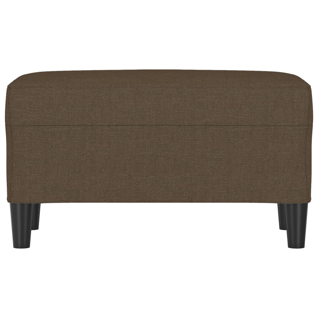 Panca Marrone 70x35x41 cm in Tessuto