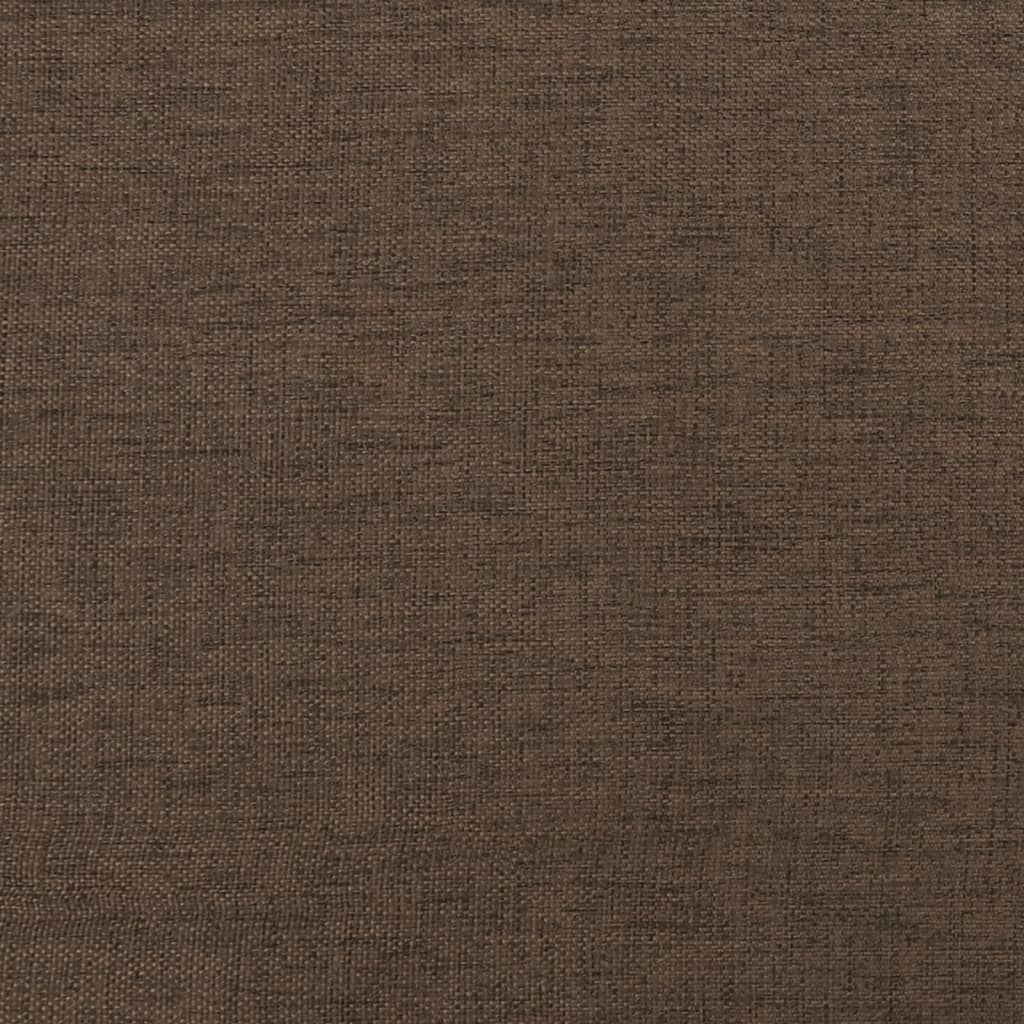 Panca Marrone 70x35x41 cm in Tessuto