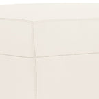 Panca Crema 70x35x41 cm in Similpelle