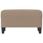 Panca Cappuccino 70x35x41 cm in Similpelle