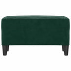 Panca Verde Scuro 70x35x41 cm in Velluto