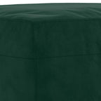 Panca Verde Scuro 70x35x41 cm in Velluto