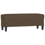 Panca Marrone 100x35x41 cm in Tessuto
