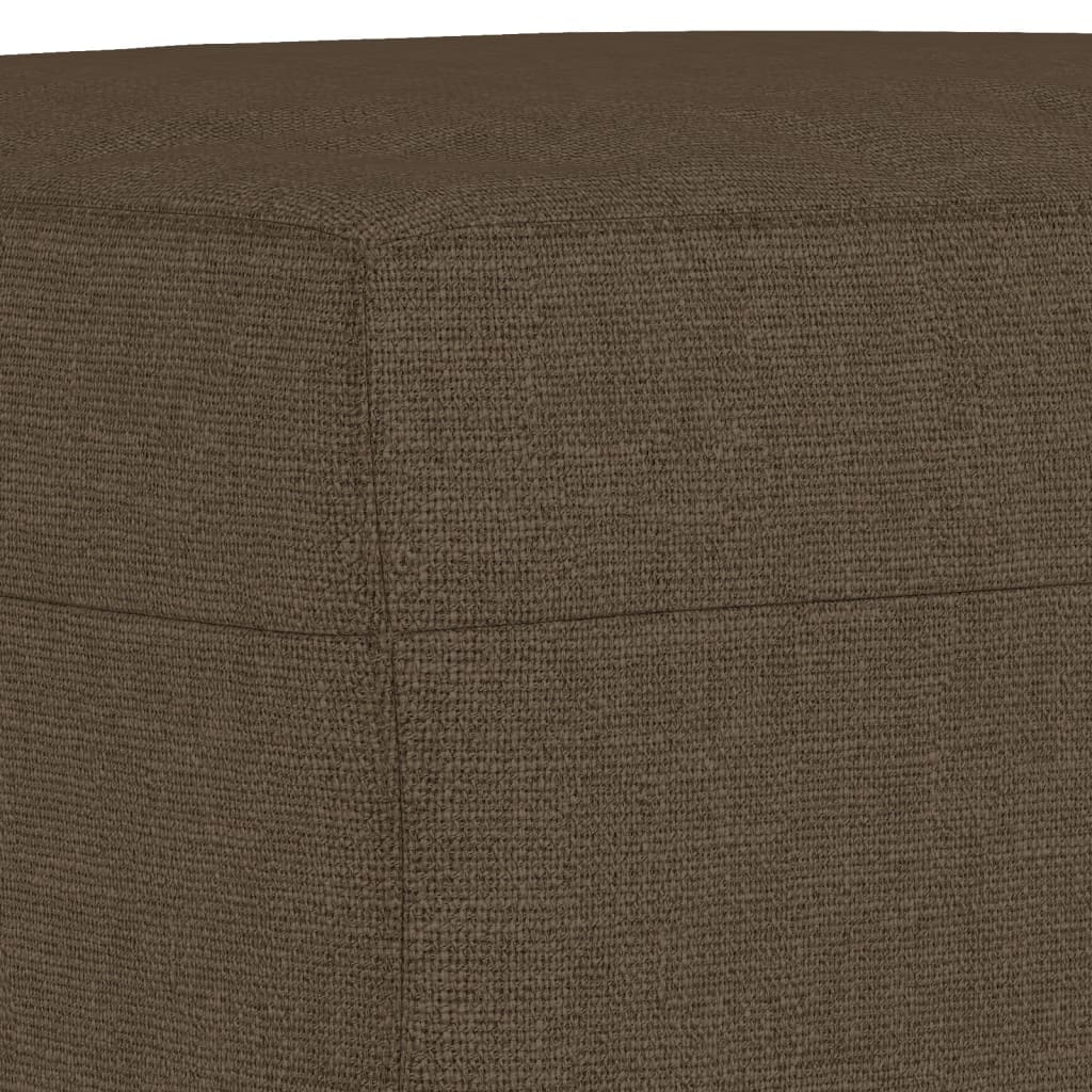 Panca Marrone 100x35x41 cm in Tessuto