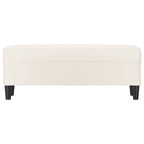 Panca Crema 100x35x41 cm in Similpelle