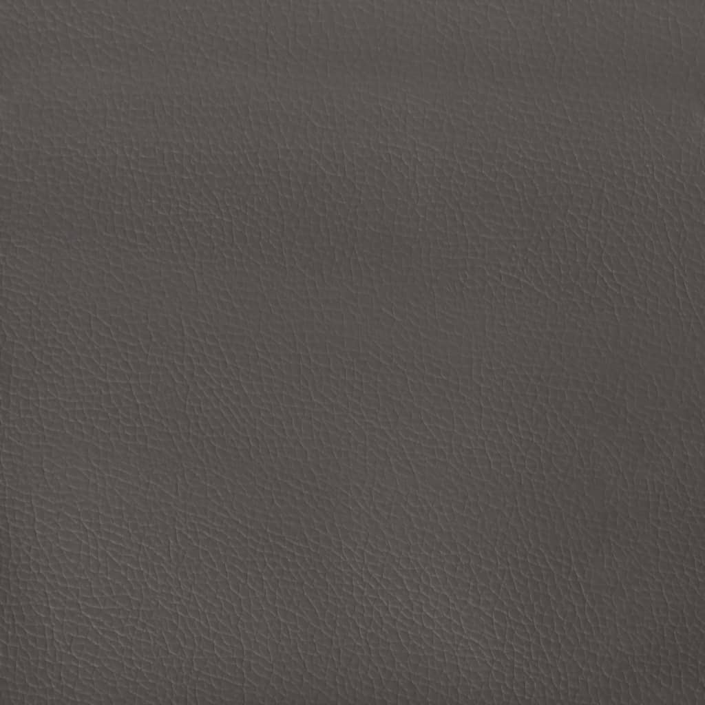Panca Grigia 100x35x41 cm in Similpelle